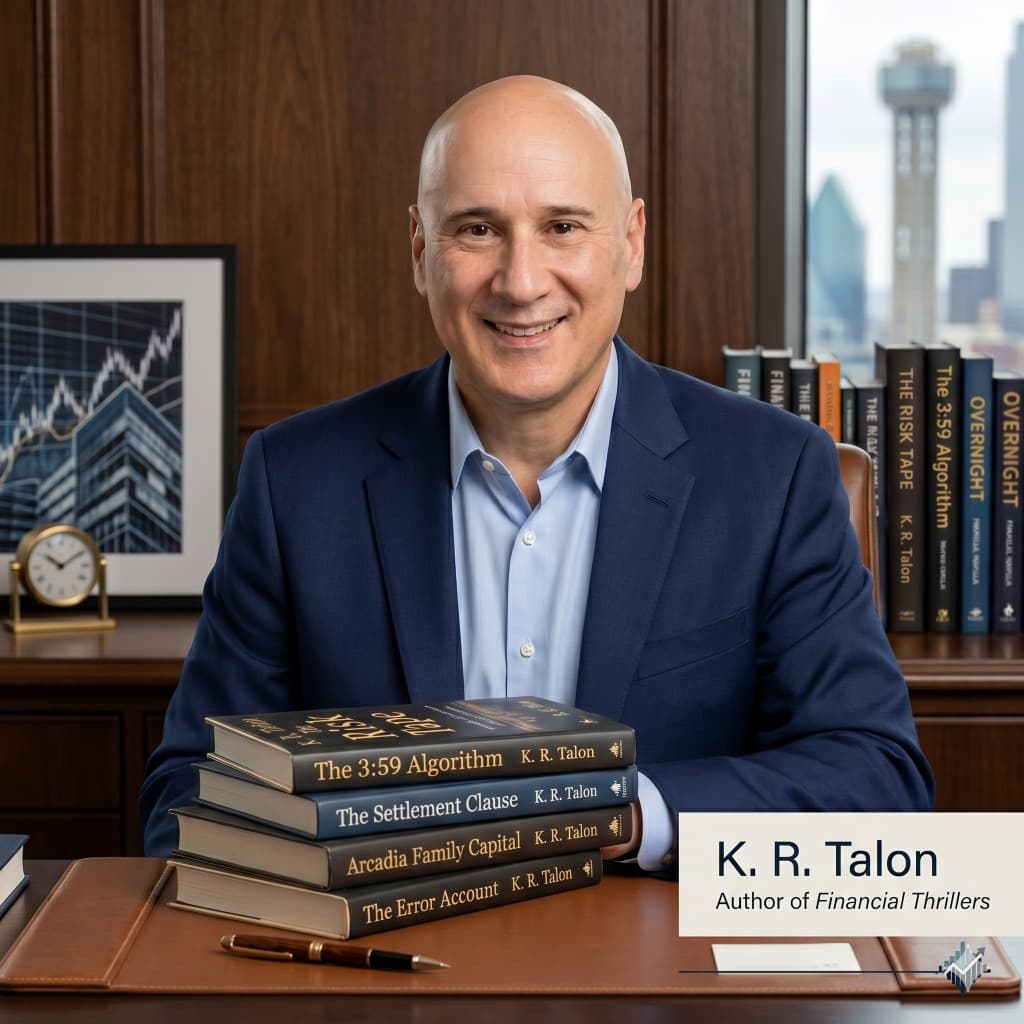 K. R. Talon — financial thriller author